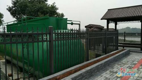 江西九江市柴桑区城门乡污水处理系统